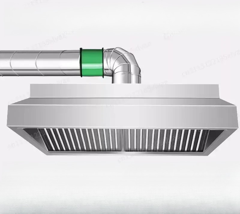 Range Commercial Kitchen - Verstärkte Edelstahl-Dunstabzugshaube, Leistungsstarke Gewerbliche Abzugshaube für