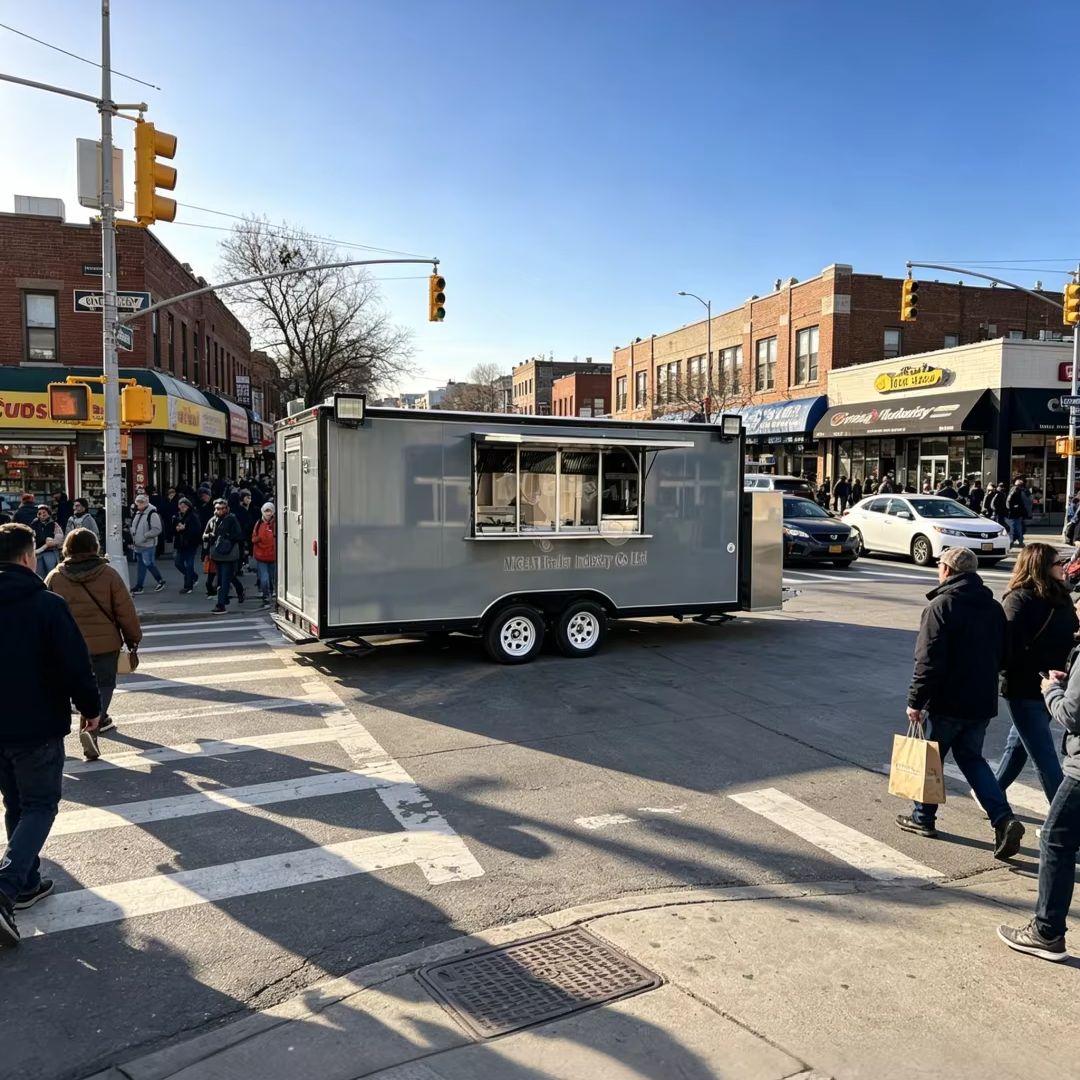 Commercial Kitchen Hoods - Kommerzieller Küchen-Food-Truck - Voll Ausgestatteter Mobiler