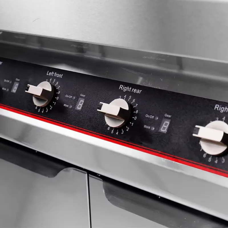 5000W Gewerblicher Doppelbrenn – Range Commercial Kitchen Bewertung und Preis