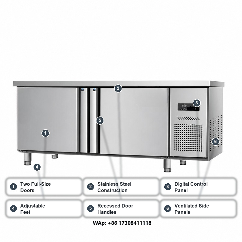 Edelstahl-Arbeitsplatte Gekühl – Commercial Kitchen Worktops Bewertung und Preis