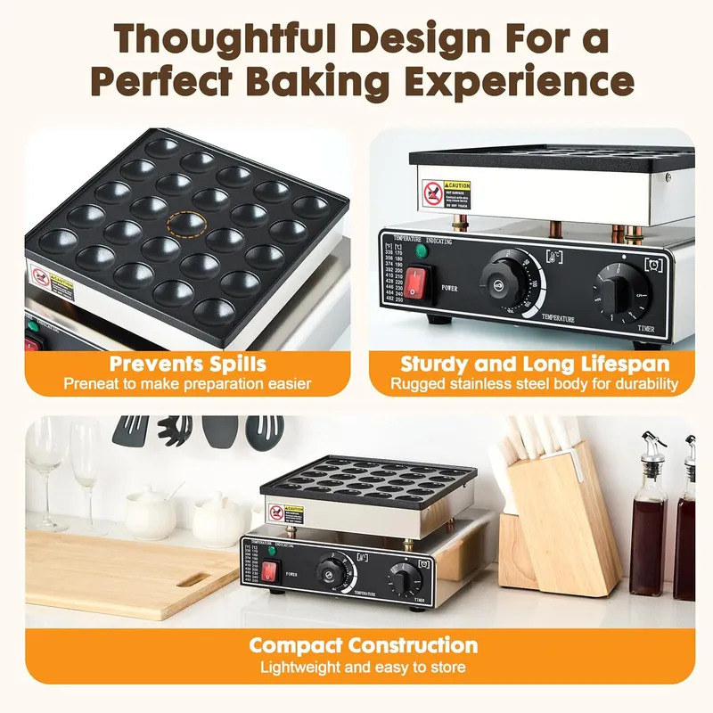 Mini-Pfannkuchen-Maker Kommerz – Commercial Kitchen And Bar Bewertung und Preis