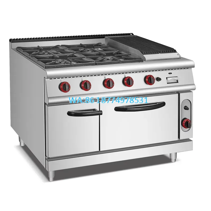 Wmwmnu Kommerzieller 4-Brenner – Range Commercial Kitchen Bewertung und Preis