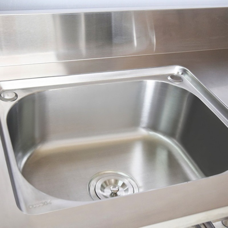 Freistehender Edelstahlspülbec – Commercial Kitchen Worktops Bewertung und Preis