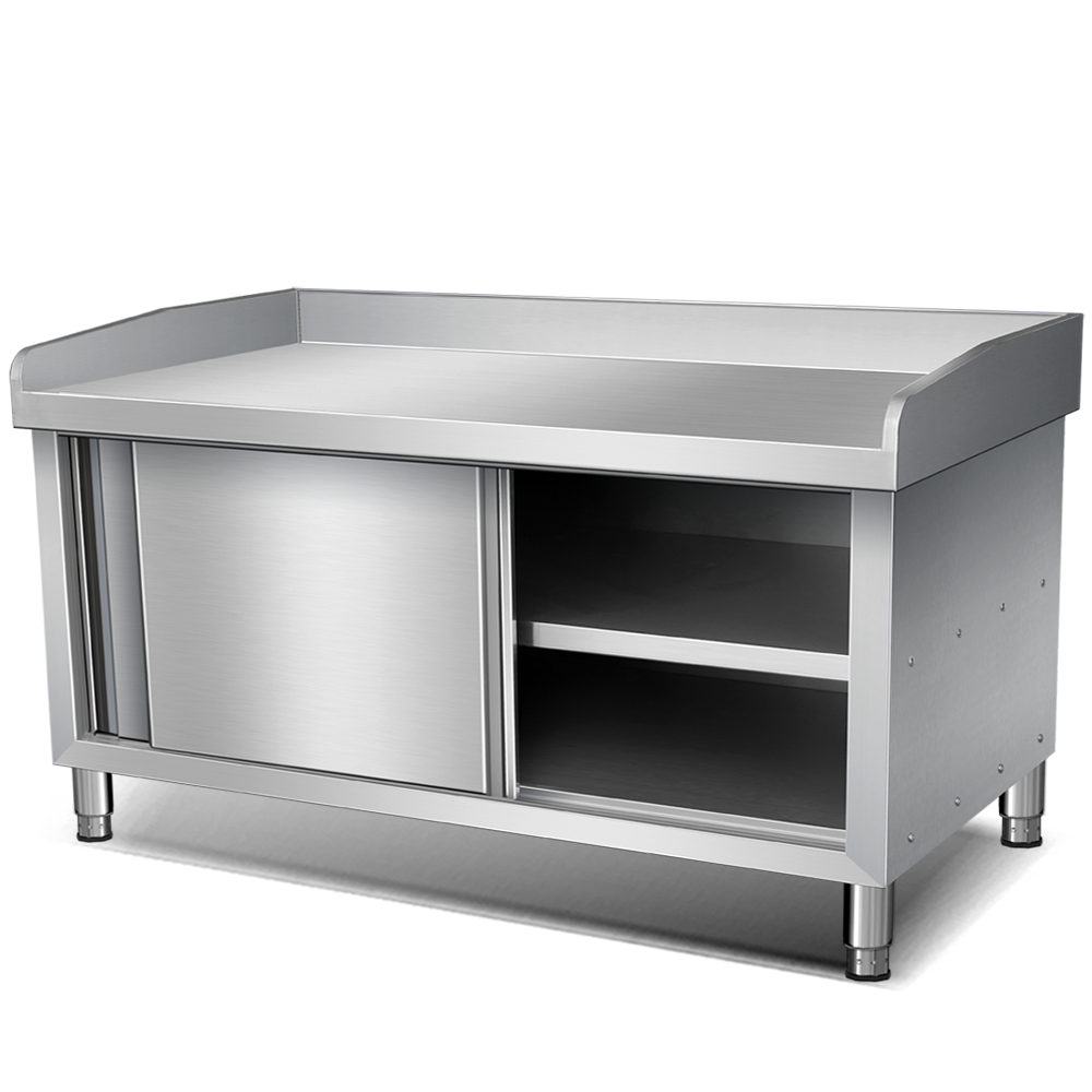Edelstahl-Arbeitstisch mit Sch – Commercial Kitchen Worktops Bewertung und Preis