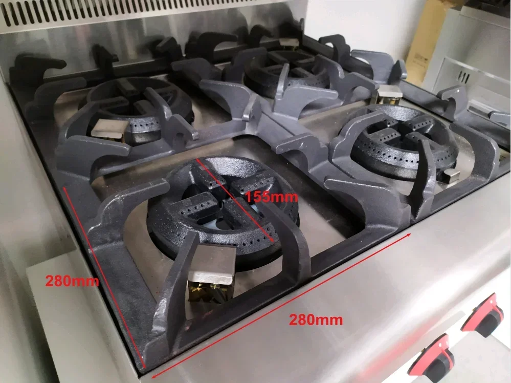 Gewerbliche Edelstahl-Küchenau – Range Commercial Kitchen Bewertung und Preis