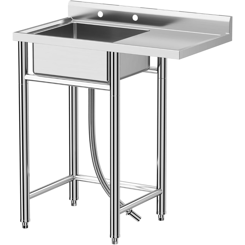 Edelstahlspüle, 36 x 21 x 40 c – Commercial Kitchen Worktops Bewertung und Preis